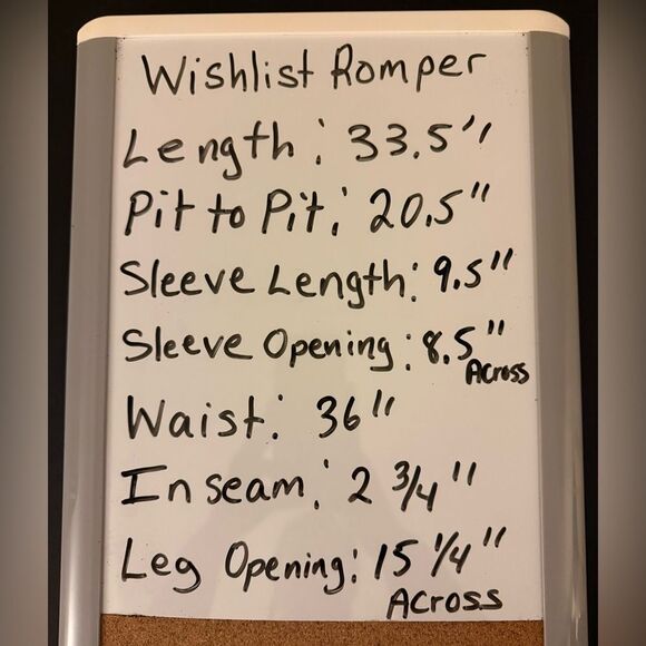 Wishlist Gauze Drawstring Romper— Olive Green Size Large - Picture 10 of 10